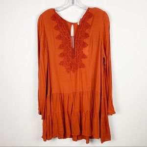 Umgee burnt Orange tunic